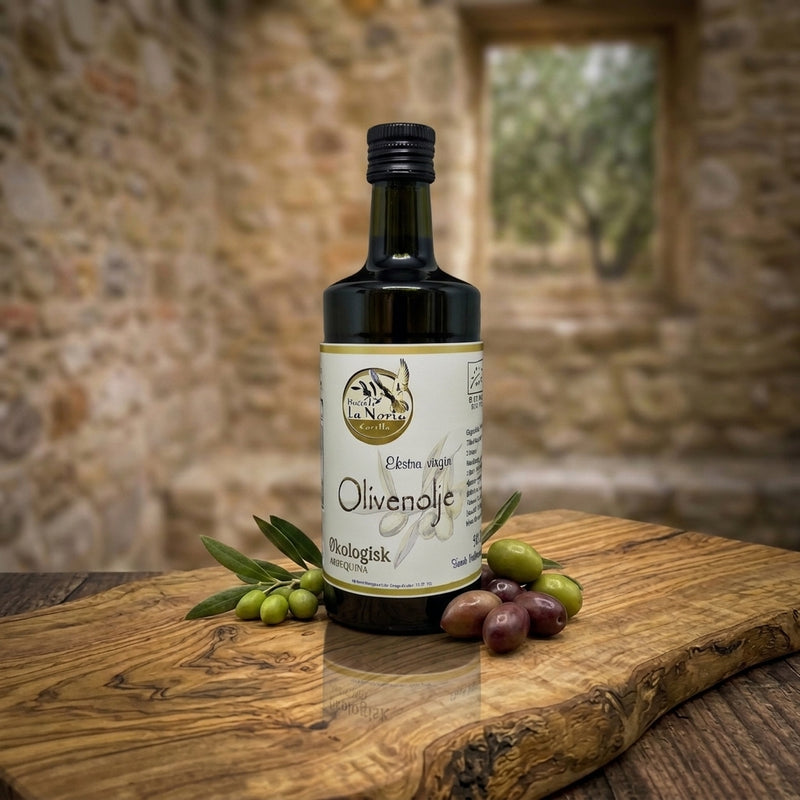 Hacienda La Noria Økologisk Extra Virgin Olivenolje – Arbequina 500 ml