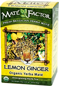 Lemon Ginger — Økologisk yerba maté (Wholesale)